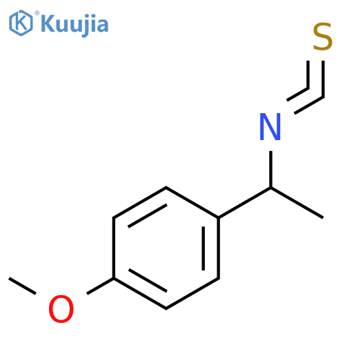 Benzene,1-[(1S)-1-isothiocyanatoethyl]-4-methoxy- structure