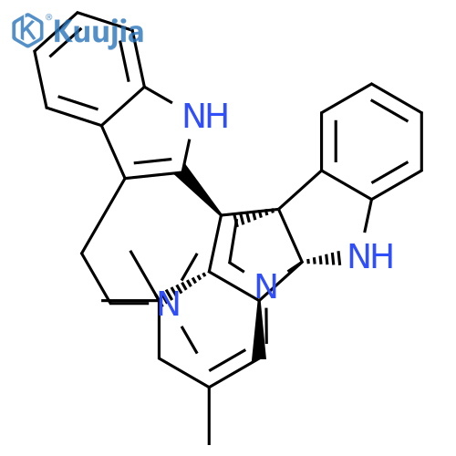 1H-Indole-3-ethanamine,N,N-dimethyl-2-[(4aS,4bR,9bS,10R,10aR)-2,4a,10,10a-tetrahydro-1,1,3,13-tetramethyl-1H,5H-4b,9b-(iminoethano)indeno[1,2-b]indol-10-yl]-(9CI) structure