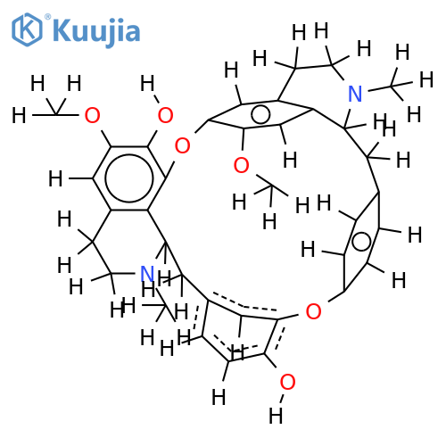 6,7'-dimethoxy-2,2'-dimethyl-(1alphaH)-thalicberane-7,12-diol structure