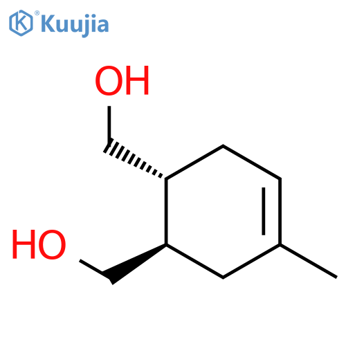 4-Cyclohexene-1,2-dimethanol, 4-methyl-, (1R-trans)- structure