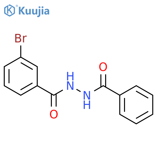 hydrazine, 1-benzoyl-2-(m-bromobenzoyl)- structure
