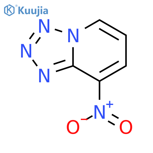 8-nitrotetrazolo[1,5-a]pyridine structure