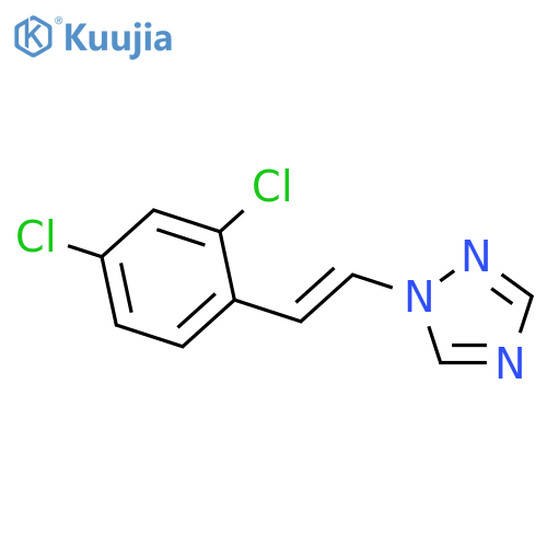 1H-1,2,4-Triazole, 1-[2-(2,4-dichlorophenyl)ethenyl]- structure