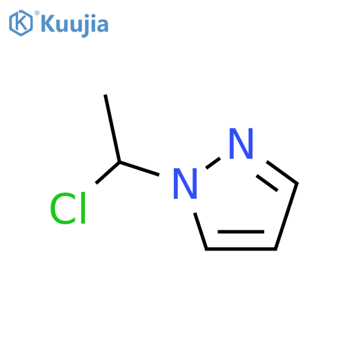 1H-Pyrazole, 1-(1-chloroethyl)- structure