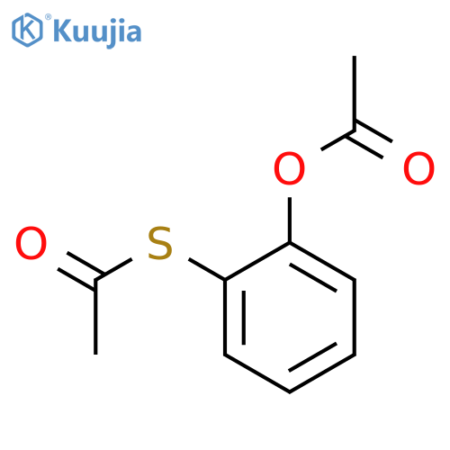 Ethanethioic acid, S-[2-(acetyloxy)phenyl] ester structure