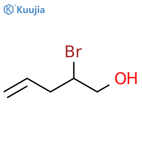 2-bromopent-4-en-1-ol structure