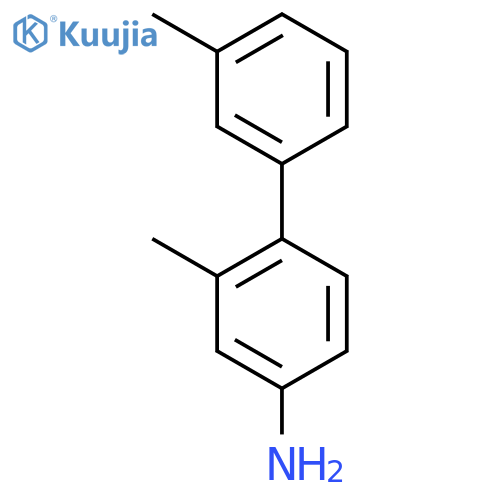 2,3'-dimethylbiphenyl-4-amine structure