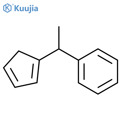 BENZENE, [1-(CYCLOPENTADIENYL)ETHYL]- structure