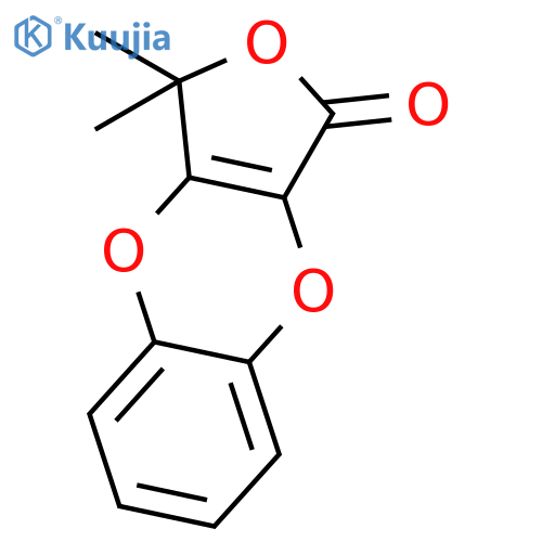 Furo[3,4-b][1,4]benzodioxin-1(3H)-one, 3,3-dimethyl- structure