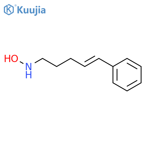 4-PENTEN-1-AMINE, N-HYDROXY-5-PHENYL-, (E)- structure