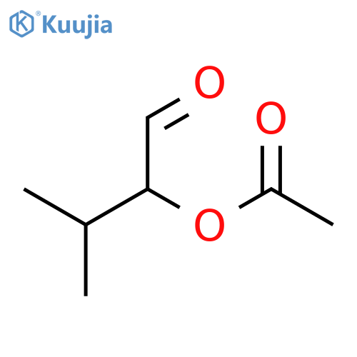 3-Methyl-1-oxobutan-2-yl acetate structure