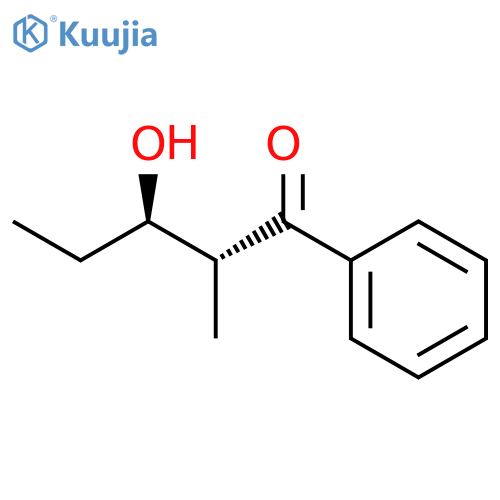 1-PENTANONE, 3-HYDROXY-2-METHYL-1-PHENYL-, (R*,R*)- structure