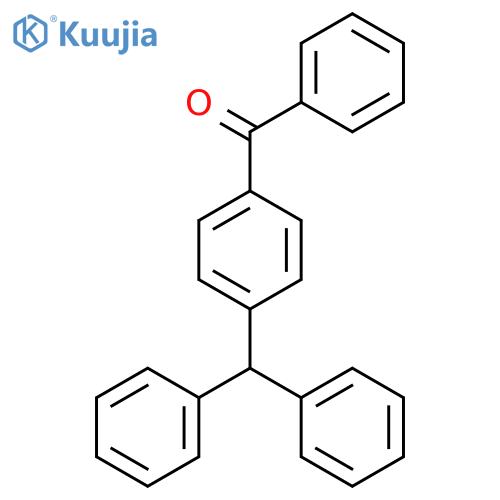 Methanone, [4-(diphenylmethyl)phenyl]phenyl- structure