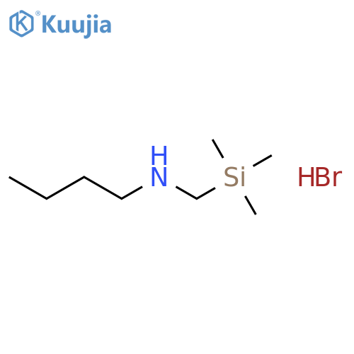 N-[(trimethylsilyl)methyl]butan-1-amine structure