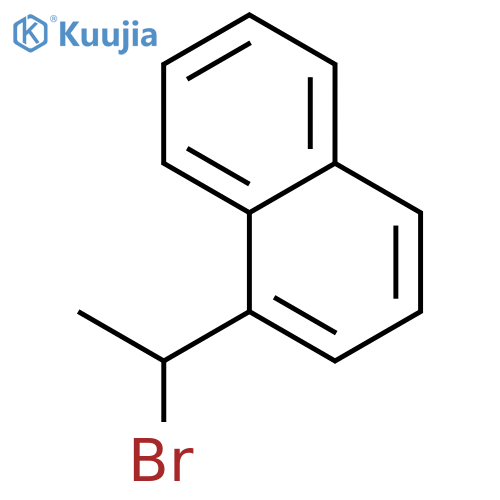 1-(1-Bromoethyl)naphthalene structure