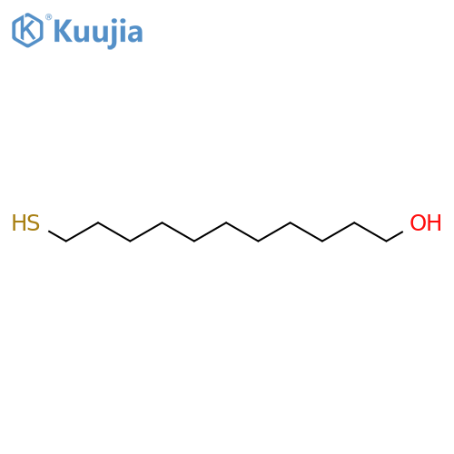 11-Mercapto-1-undecanol structure