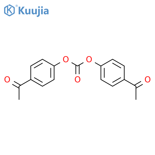 Bis(4-acetylphenyl) Carbonate structure