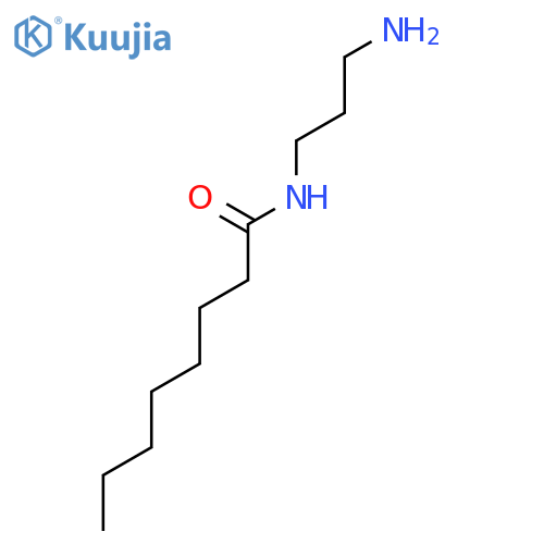 Octanamide,N-(3-aminopropyl)- structure