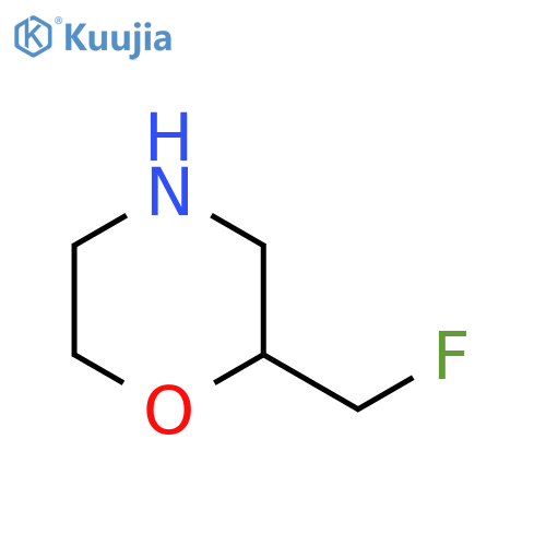 2-(fluoromethyl)morpholine structure