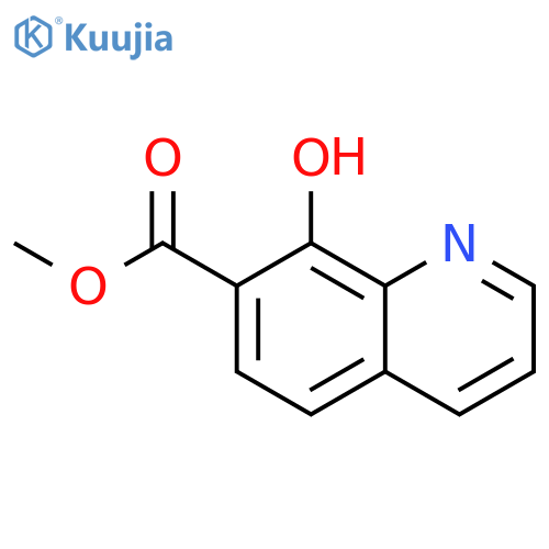 Methyl 8-hydroxyquinoline-7-carboxylate structure