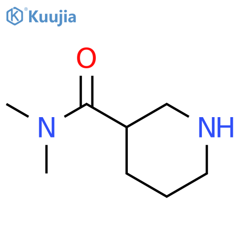 (3S)-N,N-Dimethylpiperidine-3-carboxamide structure