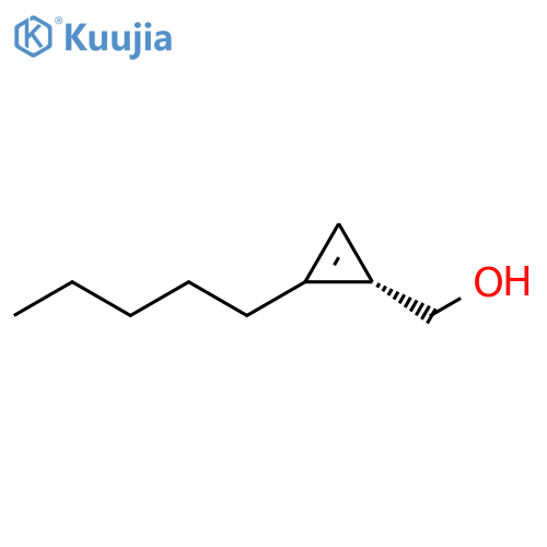 2-Cyclopropene-1-methanol, 2-pentyl-, (1S)- structure