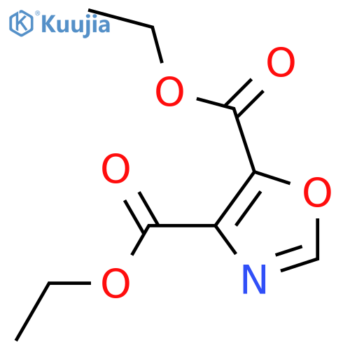 diethyl oxazole-4,5-dicarboxylate structure