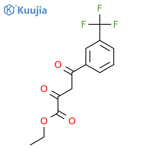 Ethyl a,g-dioxo-3-trifluoroMethylbenzenebutanoate structure