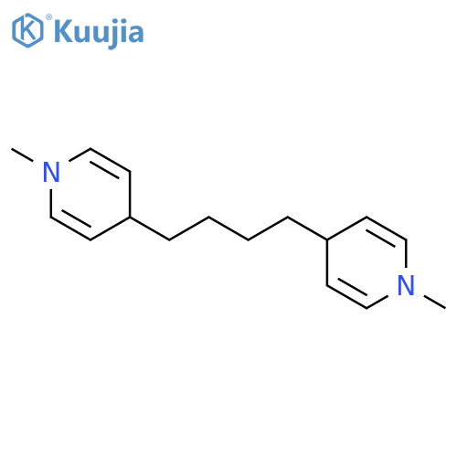 PYRIDINE, 4,4'-(1,4-BUTANEDIYL)BIS[1,4-DIHYDRO-1-METHYL- structure