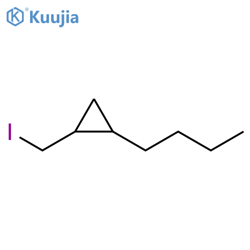 CYCLOPROPANE, 1-BUTYL-2-(IODOMETHYL)- structure
