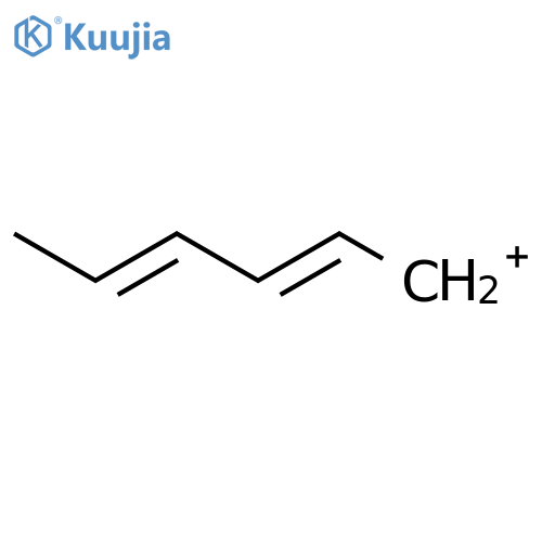 2,4-Hexadienylium structure