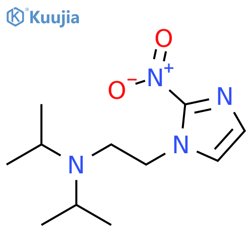 1H-Imidazole-1-ethanamine, N,N-bis(1-methylethyl)-2-nitro- structure