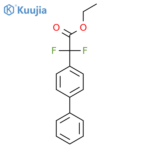 Ethyl2-(4-Biphenylyl)-2,2-difluoroacetate structure