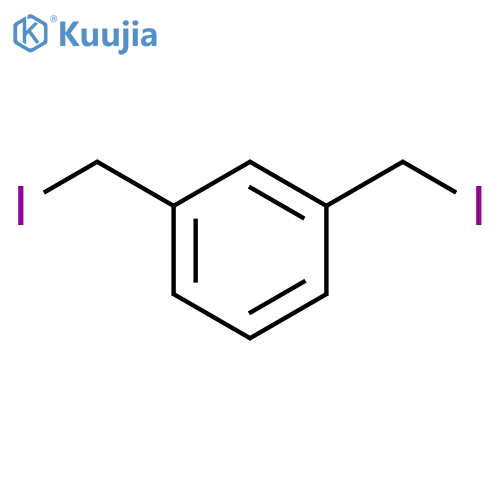Benzene,1,3-bis(iodomethyl)- structure