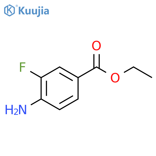 Ethyl 4-amino-3-fluorobenzoate structure