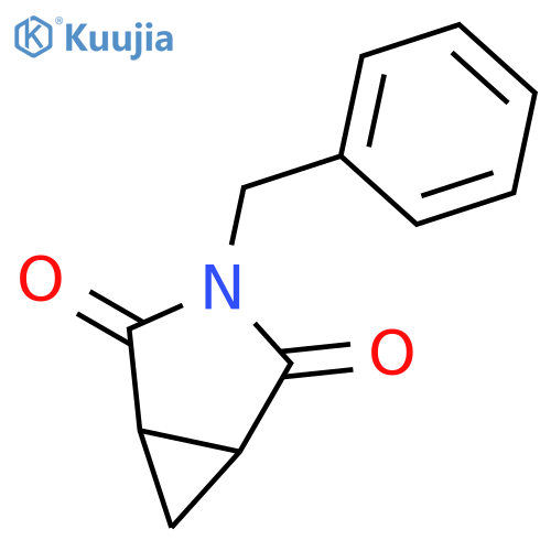3-Benzyl-3-azabicyclo3.1.0hexane-2,4-dione structure