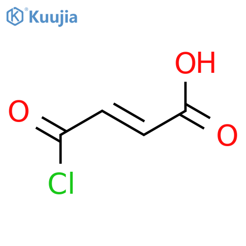 4-chloro-4-oxobut-2-enoic acid structure