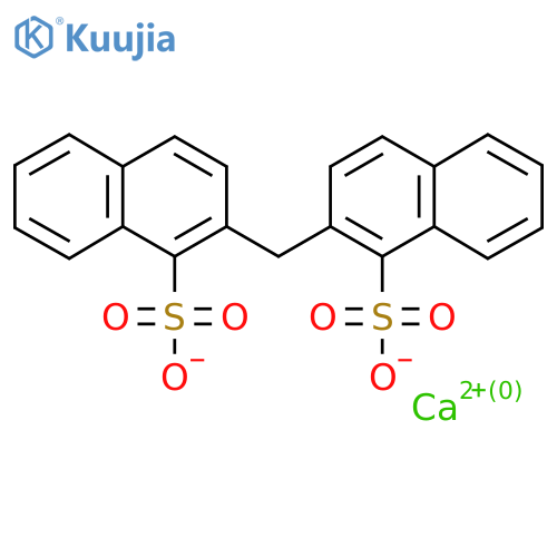 Naphthalenesulfonic acid, methylenebis-, calcium salt (1:1) structure