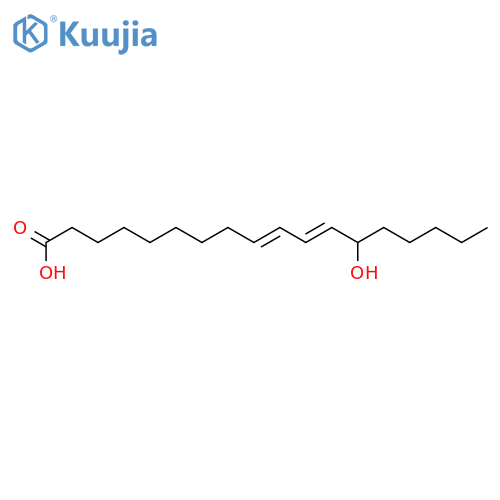 9,11-Octadecadienoicacid, 13-hydroxy-, (9Z,11E)- structure