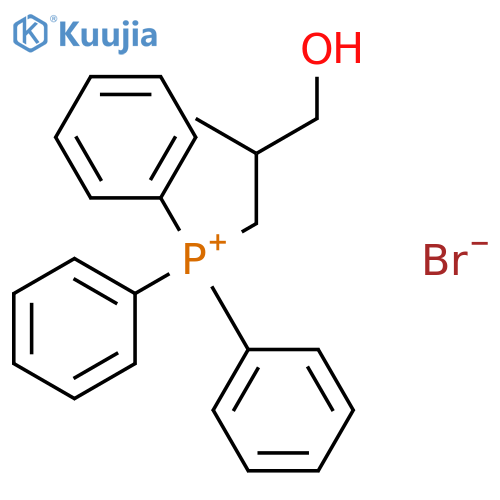 Phosphonium, (3-hydroxy-2-methylpropyl)triphenyl-, bromide structure