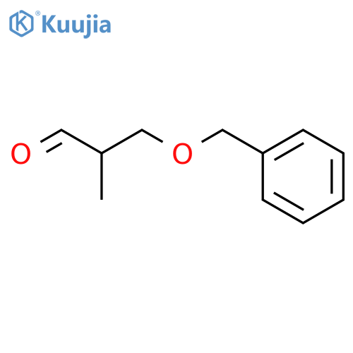 Propanal, 2-methyl-3-(phenylmethoxy)- structure
