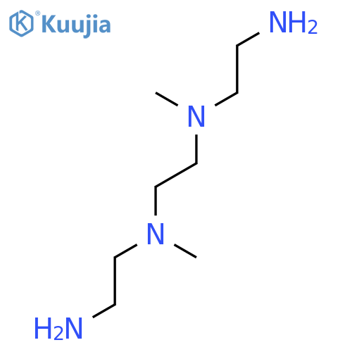 1,2-Ethanediamine, N,N'-bis(2-aminoethyl)-N,N'-dimethyl- structure