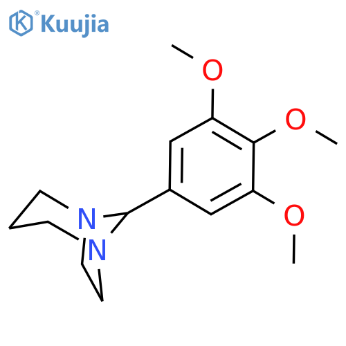 1,5-Diazabicyclo[3.2.1]octane,8-(3,4,5-trimethoxyphenyl)- structure