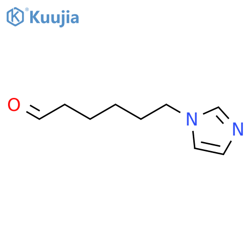 1H-Imidazole-1-hexanal structure