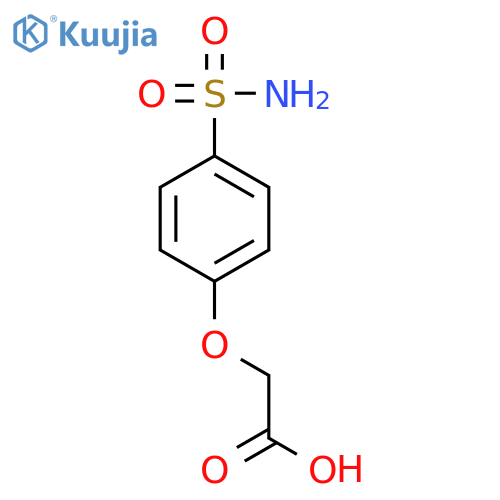 2-(4-Sulfamoylphenoxy)acetic Acid structure