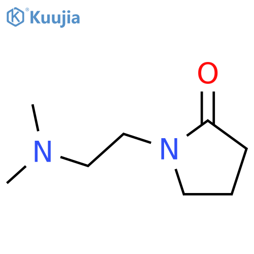 2-Pyrrolidinone, 1-[2-(dimethylamino)ethyl]- structure