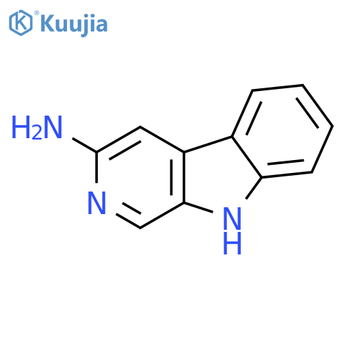 3-Amino-9H-pyrido3,4-bindole structure
