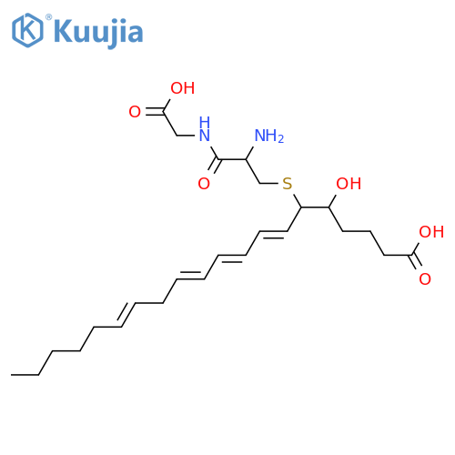 Leukotriene D4 structure