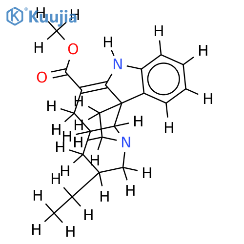 (±)-Pseudovincadifformine structure