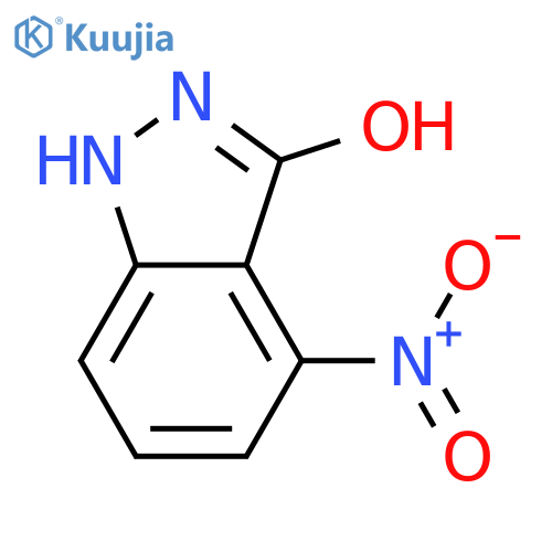 4-Nitro-1H-indazol-3-ol structure
